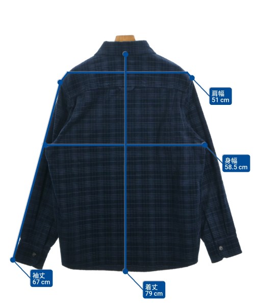 A.P.C.（アーペーセー）カジュアルシャツ 紺 サイズ:L メンズ/2200671431082