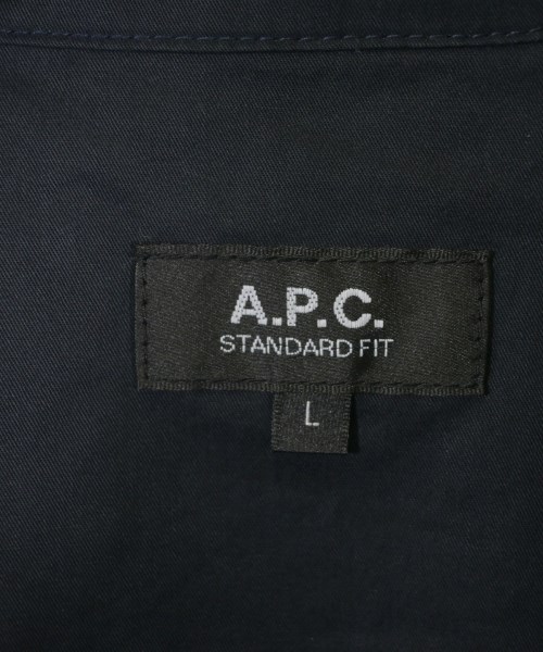 A.P.C.（アーペーセー）カジュアルシャツ 黒 サイズ:L メンズ/2200671431099