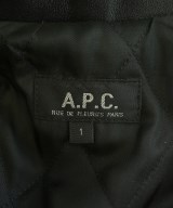 A.P.C.（アーペーセー）ライダース 黒 サイズ:1(S位) メンズ/2200671531010