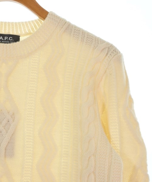 A.P.C.（アーペーセー）ニット・セーター 白 サイズ:M メンズ/2200671531027