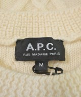 A.P.C.（アーペーセー）ニット・セーター 白 サイズ:M メンズ/2200671531027