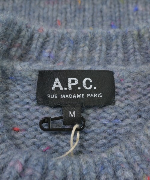 A.P.C.（アーペーセー）ニット・セーター 青 サイズ:M メンズ/2200671531034