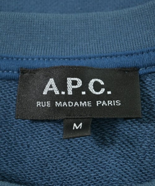 A.P.C.（アーペーセー）スウェット 青 サイズ:M メンズ/2200671532116