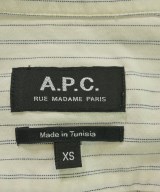 A.P.C.（アーペーセー）カジュアルシャツ 白 サイズ:XS メンズ/2200671977054