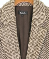 A.P.C.（アーペーセー）チェスターコート 茶 サイズ:S メンズ/2200672106040