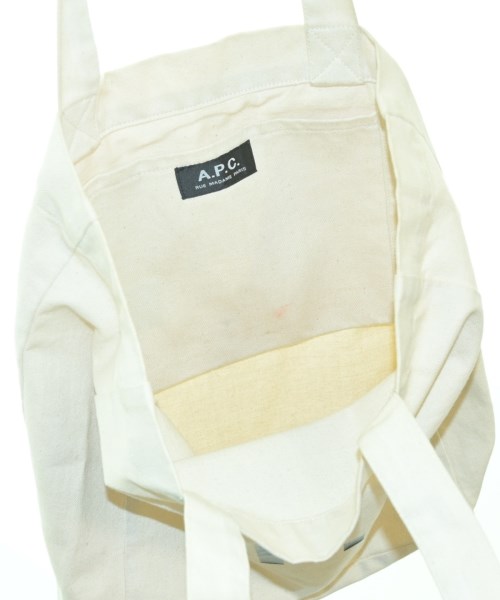 A.P.C.（アーペーセー）トートバッグ 白 サイズ:- メンズ/2200672309083