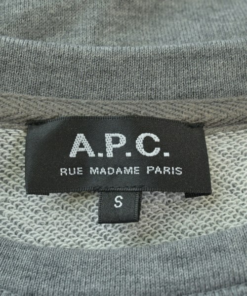 A.P.C.（アーペーセー）スウェット グレー サイズ:S メンズ/2200672316036