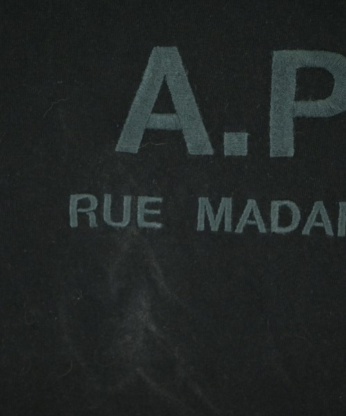 A.P.C.（アーペーセー）Tシャツ・カットソー 黒 サイズ:M メンズ/2200725225032
