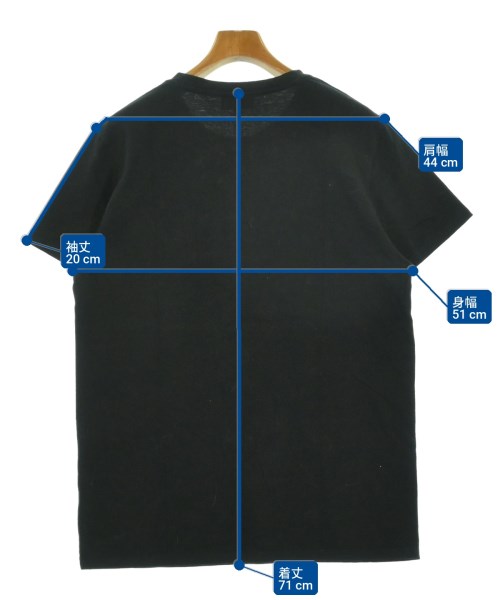 A.P.C.（アーペーセー）Tシャツ・カットソー 黒 サイズ:M メンズ/2200725225032