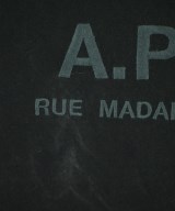 A.P.C.（アーペーセー）Tシャツ・カットソー 黒 サイズ:M メンズ/2200725225032
