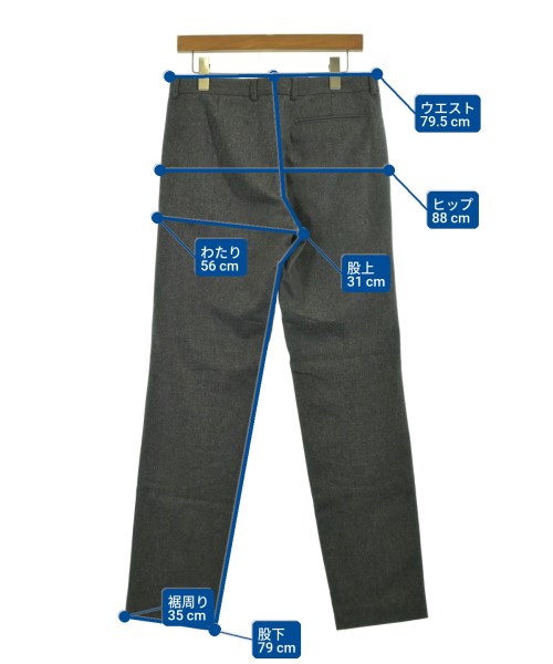 A.P.C.（アーペーセー）スラックス グレー サイズ:M メンズ/2200728673175