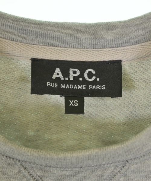 A.P.C.（アーペーセー）Tシャツ・カットソー グレー サイズ:XS メンズ/2200728594036