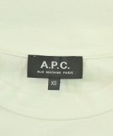 A.P.C.（アーペーセー）Tシャツ・カットソー 白 サイズ:XS メンズ/2200728594050