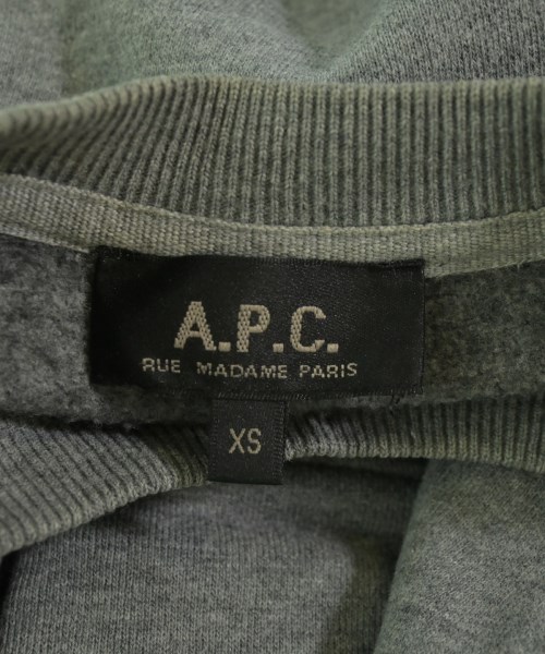 A.P.C.（アーペーセー）スウェット グレー サイズ:XS メンズ/2200730497134