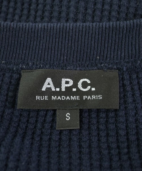 A.P.C.（アーペーセー）Tシャツ・カットソー 紺 サイズ:S メンズ/2200730778035