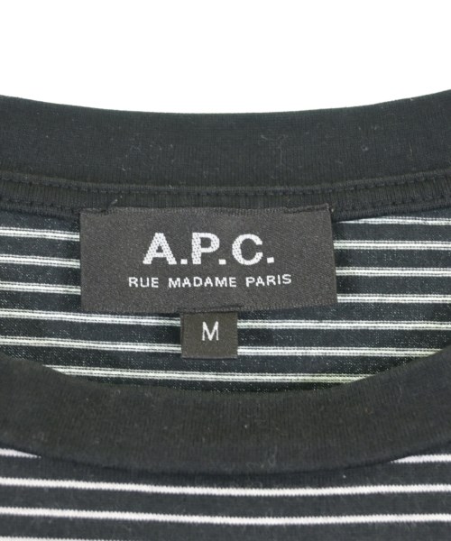 A.P.C.（アーペーセー）Tシャツ・カットソー 黒 サイズ:M メンズ/2200724884018