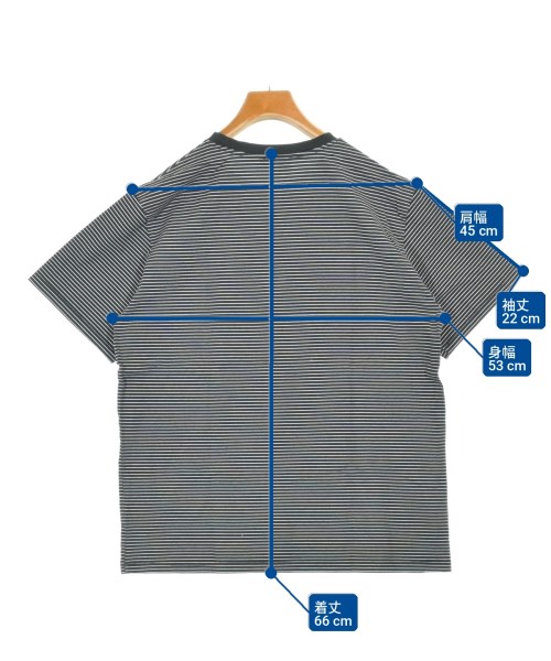 A.P.C.（アーペーセー）Tシャツ・カットソー 黒 サイズ:M メンズ/2200724884018