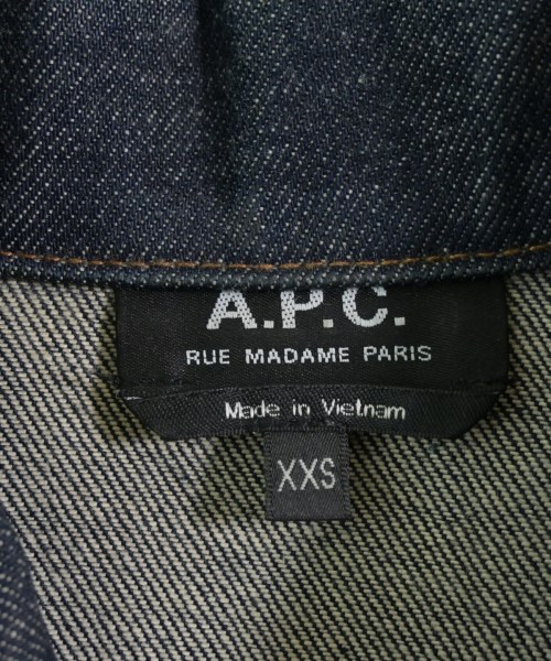 A.P.C.（アーペーセー）デニムジャケット 紺 サイズ:XXS メンズ/2200731402014