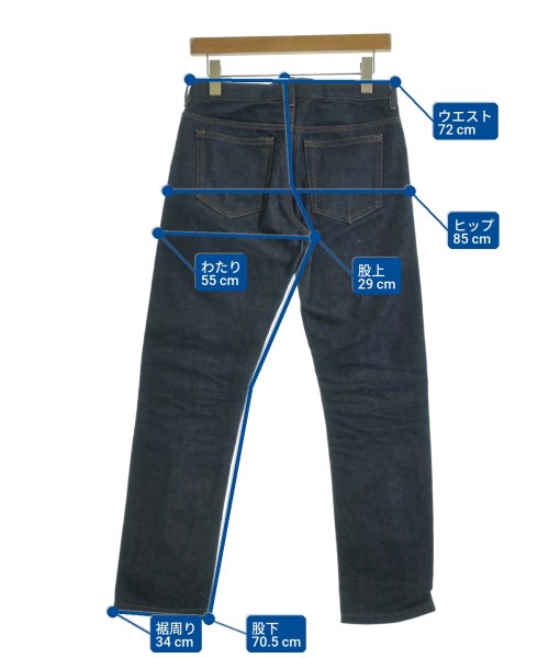 A.P.C.（アーペーセー）デニムパンツ 青 サイズ:28(S位) メンズ/2200731402021
