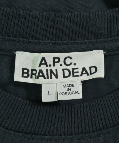 A.P.C.（アーペーセー）Tシャツ・カットソー 紺 サイズ:L メンズ/2200723995142