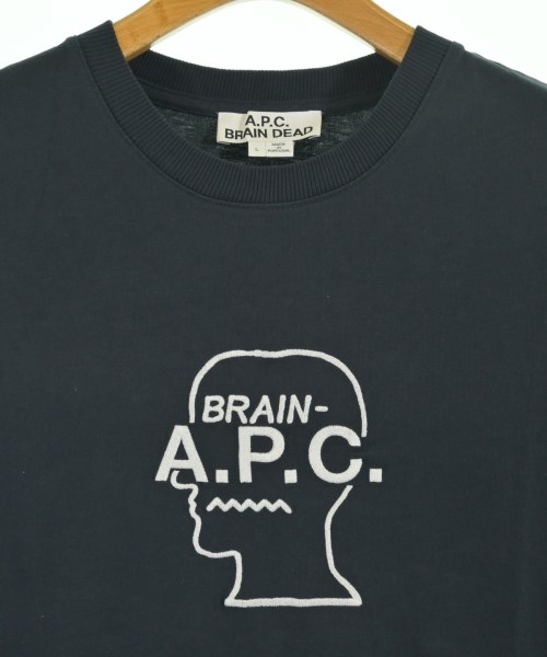 A.P.C.（アーペーセー）Tシャツ・カットソー 紺 サイズ:L メンズ/2200723995142
