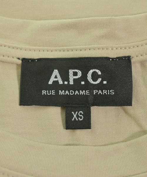 A.P.C.（アーペーセー）Tシャツ・カットソー ベージュ サイズ:XS メンズ/2200731606023