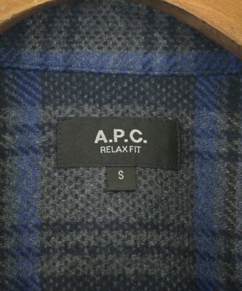 A.P.C.（アーペーセー）カジュアルシャツ グレー サイズ:S メンズ/2200732637019