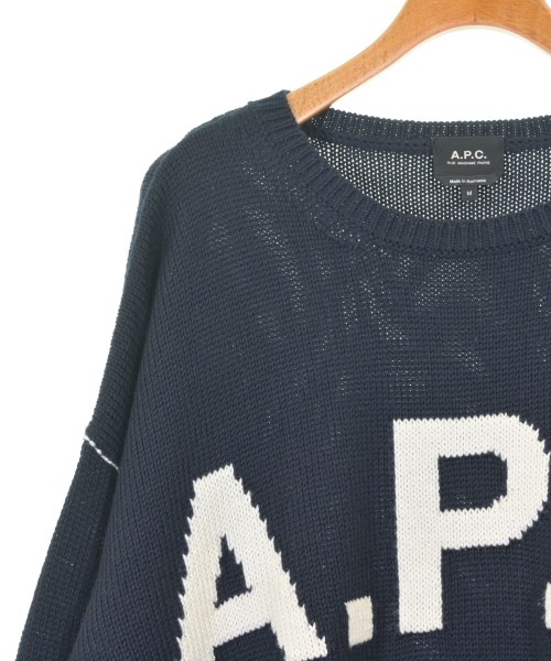 A.P.C.（アーペーセー）ニット・セーター 紺 サイズ:M メンズ/2200732637026