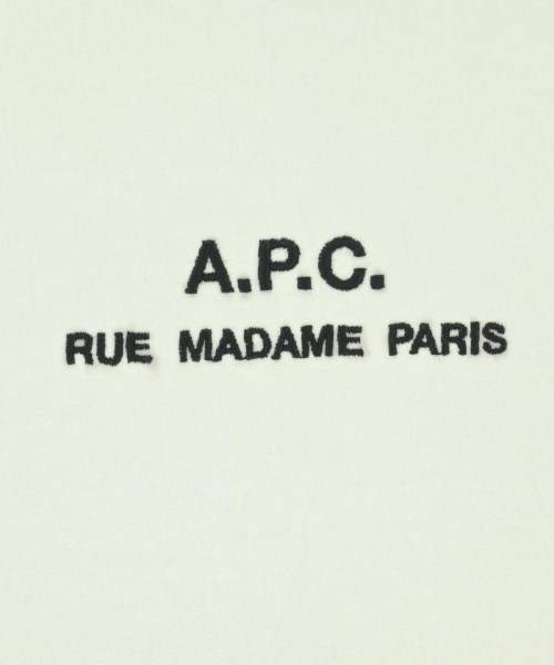 A.P.C.（アーペーセー）Tシャツ・カットソー 白 サイズ:S メンズ/2200732761011