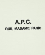 A.P.C.（アーペーセー）Tシャツ・カットソー 白 サイズ:S メンズ/2200732761011