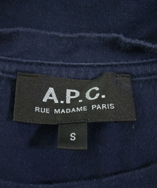 A.P.C.（アーペーセー）Tシャツ・カットソー 紺 サイズ:S メンズ/2200733359071