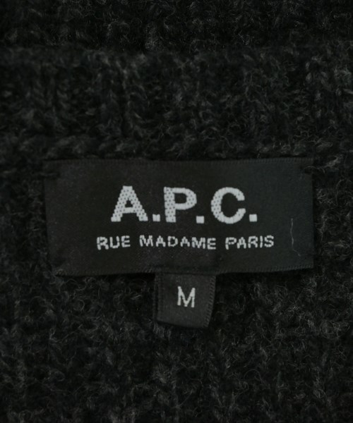 A.P.C.（アーペーセー）ニット・セーター 黒 サイズ:M メンズ/2200726124082