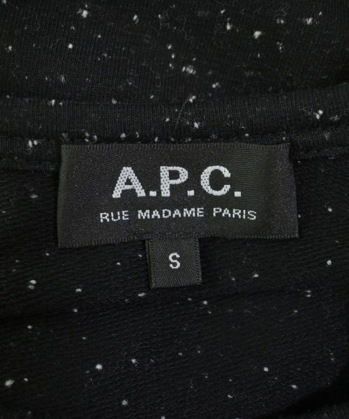 A.P.C.（アーペーセー）スウェット 黒 サイズ:S メンズ/2200733895067