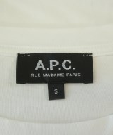 A.P.C.（アーペーセー）Tシャツ・カットソー 白 サイズ:S メンズ/2200734038050