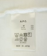 A.P.C.（アーペーセー）Tシャツ・カットソー 白 サイズ:S メンズ/2200734038050