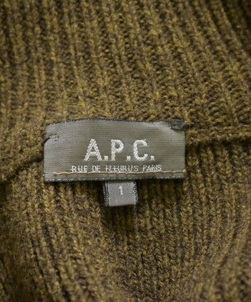 A.P.C.（アーペーセー）ニット・セーター カーキ サイズ:S メンズ/2200735060043