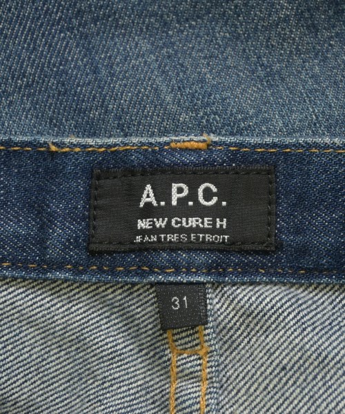 A.P.C.（アーペーセー）デニムパンツ 青 サイズ:31(M位) メンズ/2200719950018