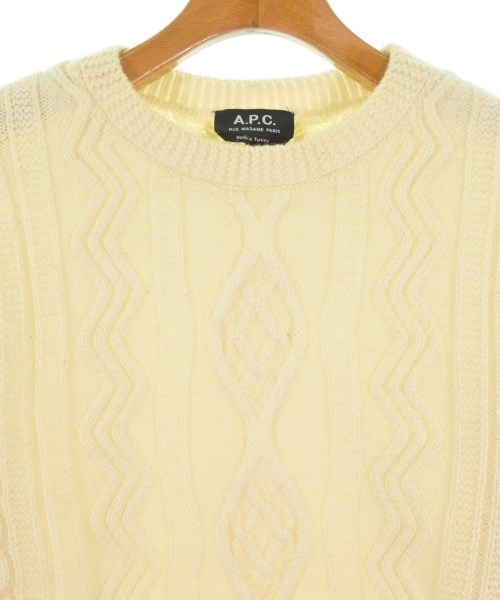 A.P.C.（アーペーセー）ニット・セーター 白 サイズ:S メンズ/2200718981051
