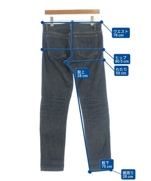 A.P.C.（アーペーセー）デニムパンツ 紺 サイズ:28(S位) メンズ/2200719735226