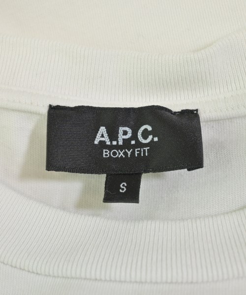 A.P.C.（アーペーセー）Tシャツ・カットソー 白 サイズ:S メンズ/2200717928095