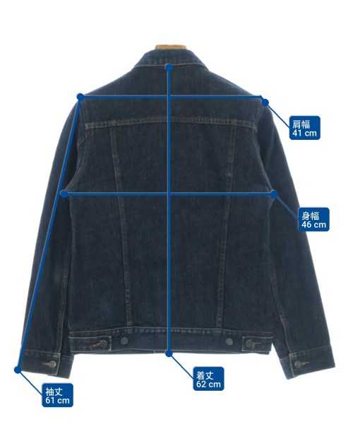 A.P.C.（アーペーセー）デニムジャケット 紺 サイズ:XS メンズ/2200717763191