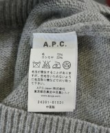 A.P.C.（アーペーセー）ニット・セーター グレー サイズ:S メンズ/2200718990077