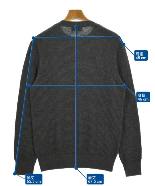 A.P.C.（アーペーセー）ニット・セーター グレー サイズ:M メンズ/2200718990084