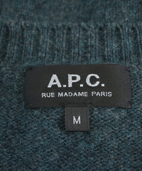 A.P.C.（アーペーセー）ニット・セーター 緑 サイズ:M メンズ/2200718990176
