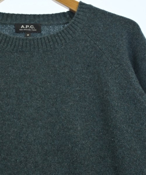 A.P.C.（アーペーセー）ニット・セーター 緑 サイズ:M メンズ/2200718990176