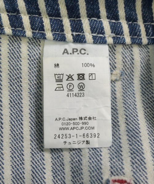 A.P.C.（アーペーセー）その他 青 サイズ:S メンズ/2200722238028