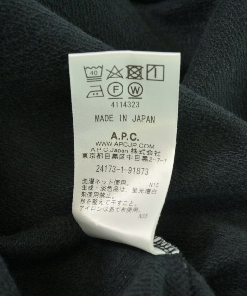 A.P.C.（アーペーセー）その他 黒 サイズ:S メンズ/2200718115012