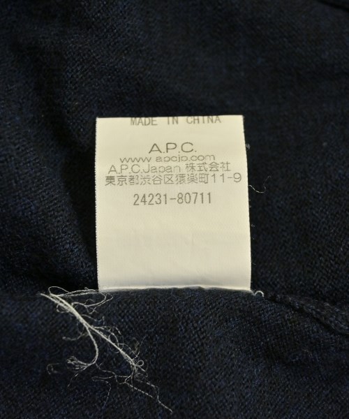 A.P.C.（アーペーセー）カーディガン 紺 サイズ:XS メンズ/2200718115029
