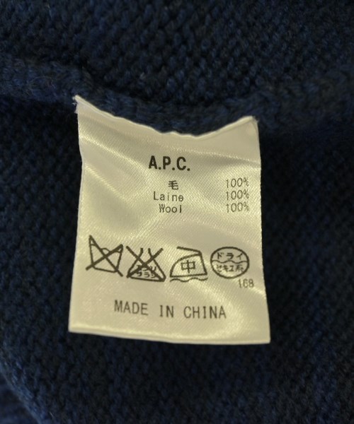 A.P.C.（アーペーセー）ニット・セーター 青 サイズ:-(XS位) メンズ/2200718115036