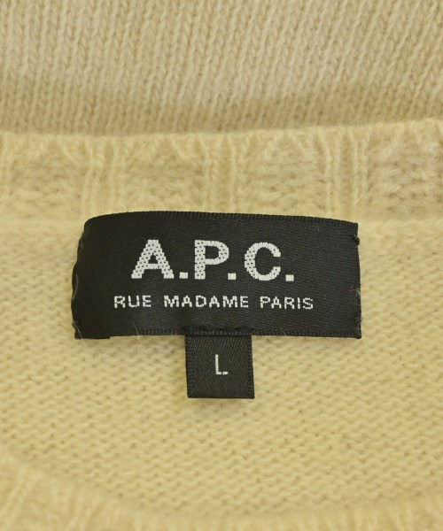 A.P.C.（アーペーセー）ニット・セーター 黄 サイズ:L メンズ/2200718115043